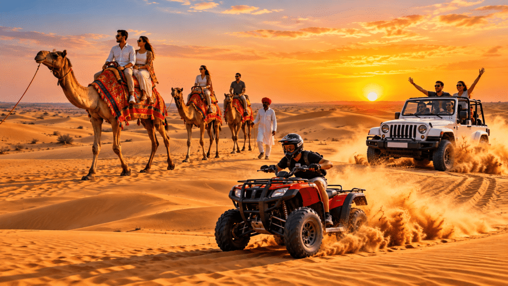 Desert Safaris at Sam Sand Dunes